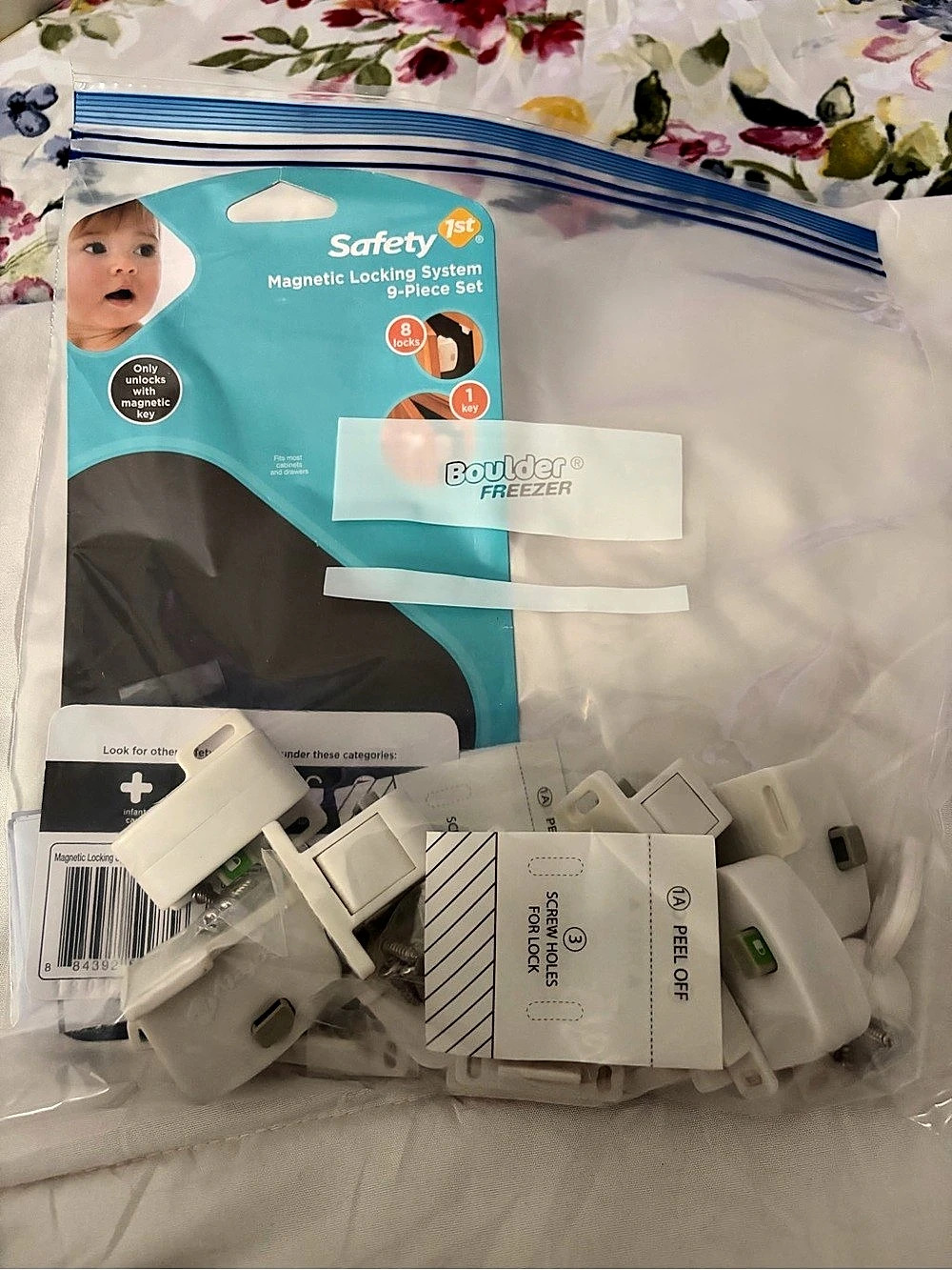 Safety 1st Magnetic Locking System 9-Piece Set Babyproofing Set